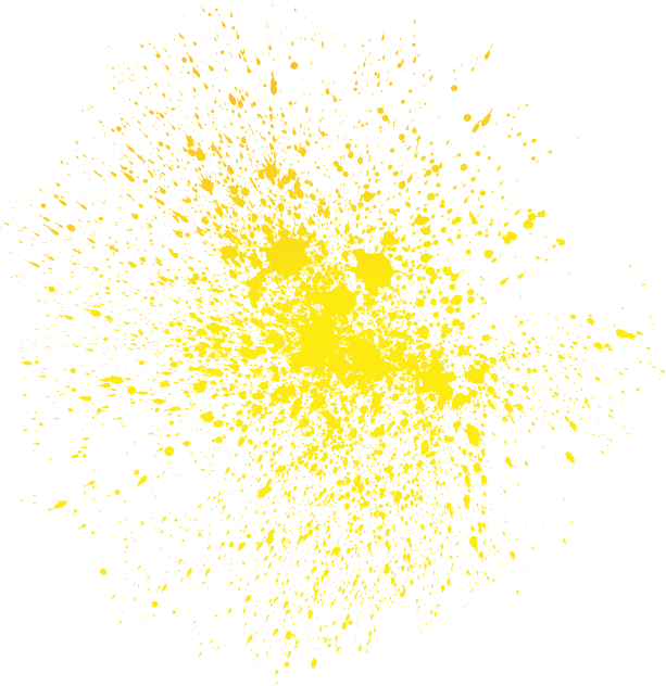 yellow splat pattern